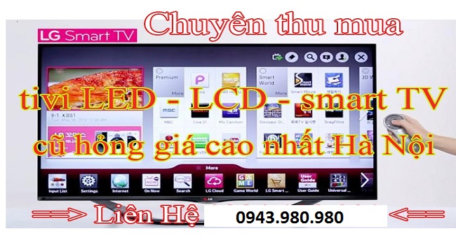 mua tivi cũ giá cao tại nhà