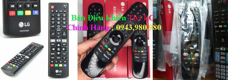 bán điều khiển tivi lg chính hãng