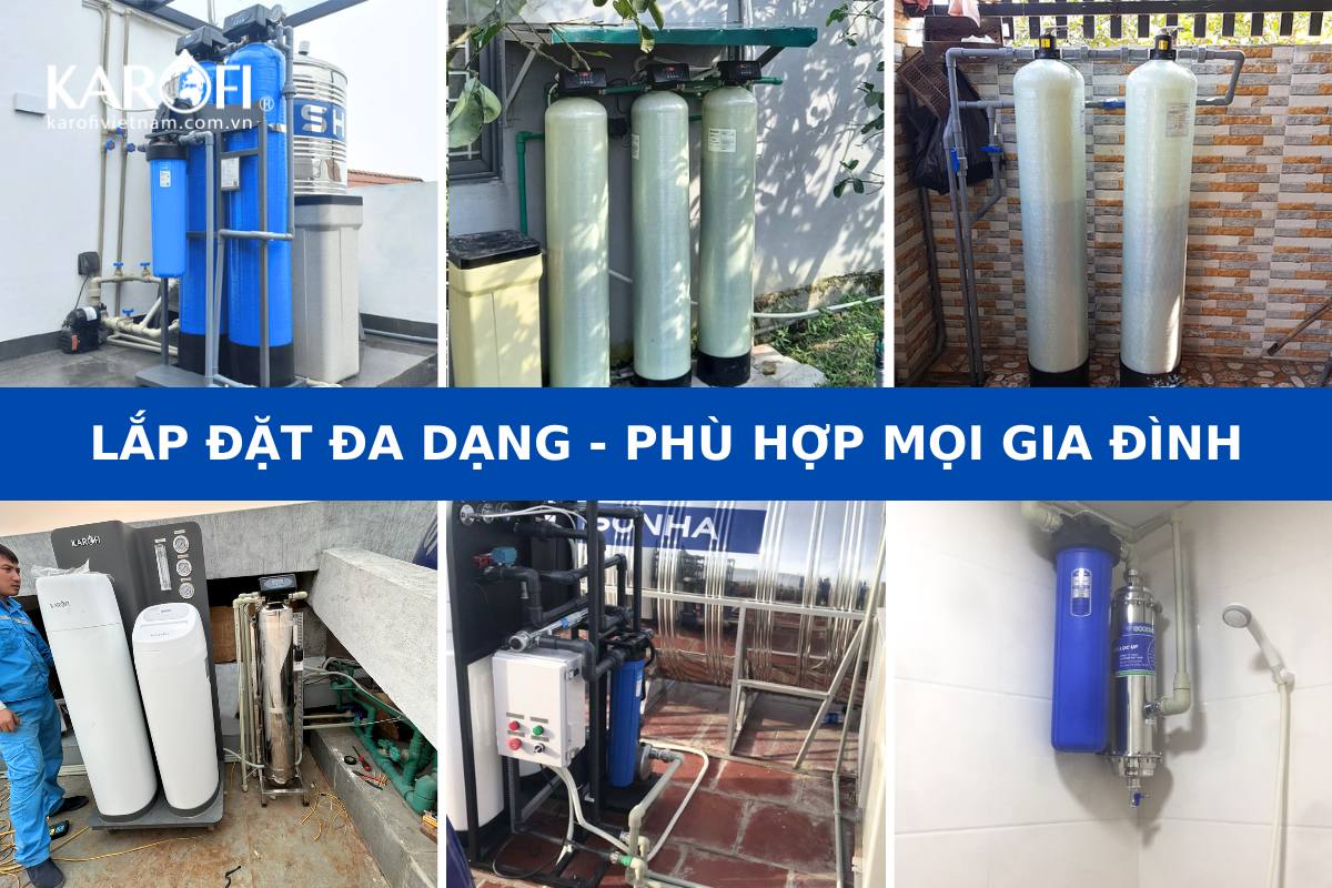 Lắp đặt, thay hệ thống lọc nước đầu nguồn tại cầu giấy,