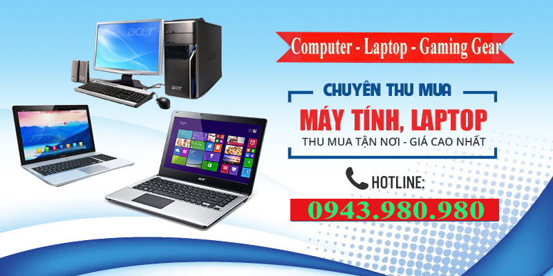 mua bán máy tính laptop cũ tại Quận cầu giấy